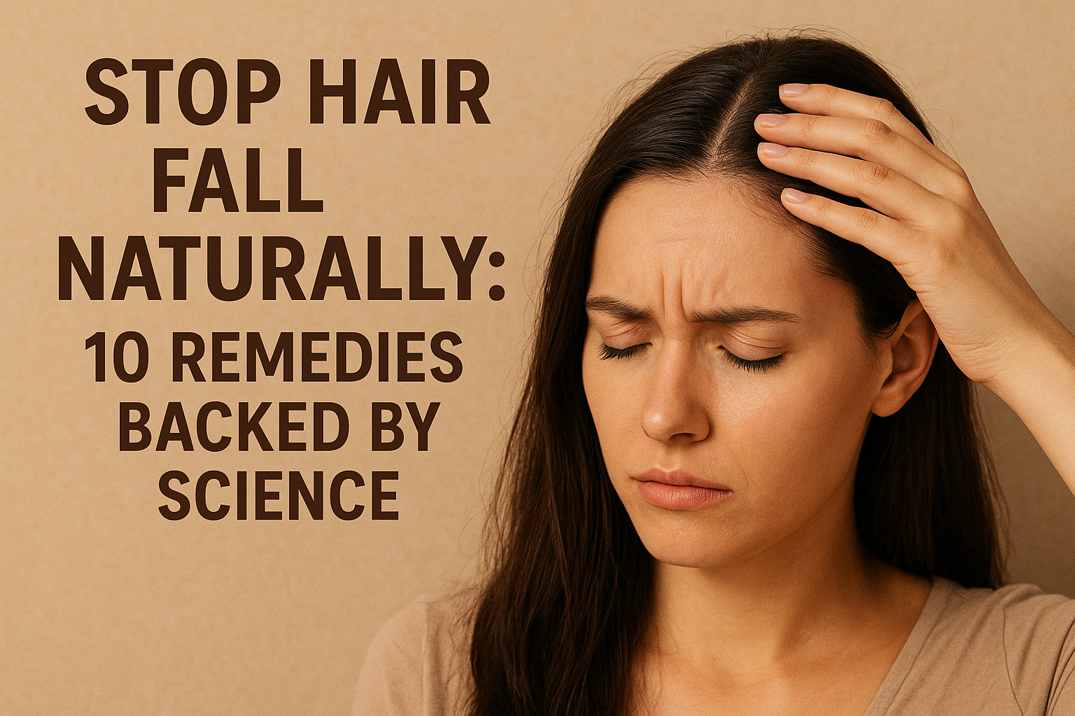 Stop Hair Fall Naturally: 10 Remedies Backed by Science